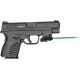 ArmaLaser GTO/FLX Finger Touch Green Laser Sight for Springfield XD-S, Black, GTOGFLX09