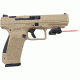 ArmaLaser GTO/FLX Finger Touch Red Laser Sight for Century Canik TP9 SA, Black, GTO/FLX64