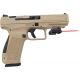 ArmaLaser GTO/FLX Finger Touch Red Laser Sight for Century Canik TP9 SA, Black, GTOFLX64