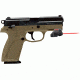 ArmaLaser GTO/FLX Finger Touch Red Laser Sight for FN FNP Early - Single Notch, Black, GTO/FLX62