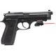 ArmaLaser GTO/FLX Finger Touch Red Laser Sight for Taurus PT92AF, Black, GTOFLX51