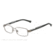 Armani EA1002 Single Vision Prescription Eyeglasses 3003-51 - Matte Gunmetal Frame
