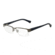 Armani EA1006 Progressive Prescription Eyeglasses 3118-51 - Matte Gunmetal Frame