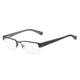 Armani EA1006 Progressive Prescription Eyeglasses 3001-53 - Matte Black Frame