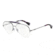 Armani EA1020 Single Vision Prescription Eyeglasses 3010-55 - Gunmetal Frame