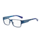 Armani EA1022 Bifocal Prescription Eyeglasses 3050-53 - Matte Blue Frame