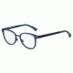 Armani EA1032 Progressive Prescription Eyeglasses 3100-51 - Blue Rubber Frame