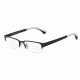 Armani EA1033 Progressive Prescription Eyeglasses 3001-53 - Matte Black Frame