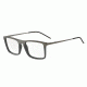 Armani EA1058 Single Vision Prescription Eyeglasses 3003-53 - Matte Gunmetal/matte Grey Frame