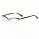 Armani EA1066 Progressive Prescription Eyeglasses 3010-52 - Gunmetal / Black Frame