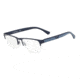 Armani EA1072 Prescription Eyeglasses, 53mm, Matte Dark Blue, EA1072-3220-53-SV