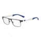 Armani EA1075 Prescription Eyeglasses, 53mm, Matte Blue, EA1075-3131-53-SV