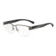 Armani EA1078 Prescription Eyeglasses, 53mm, Matte Gunmetal, EA1078-3003-53-SV