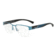 Armani EA1078 Prescription Eyeglasses, 55mm, Matte Blue, EA1078-3238-55-SV