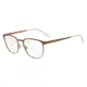 Armani EA1081 Prescription Eyeglasses 3245-53 - Matte Brown Frame