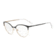 Armani EA1087 Prescription Eyeglasses, 52mm, Black/Pale Gold, EA1087-3014-52-SV