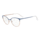 Armani EA1087 Prescription Eyeglasses, 52mm, Light Blue/Light Bronze, EA1087-3270-52-SV