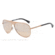 Armani EA2003 Progressive Prescription Sunglasses EA2003-301195-59 - Lens Diameter 59 mm, Frame Color Bronze