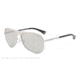 Armani EA2003 Progressive Prescription Sunglasses EA2003-30156V-59 - Lens Diameter 59 mm, Frame Color Silver
