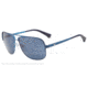 Armani EA2007 Single Vision Prescription Sunglasses EA2007-302380-59 - Lens Diameter 59 mm, Frame Color Blue Demi Shiny