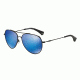 Armani EA2010 Single Vision Prescription Sunglasses EA2010-300155-57 - Lens Diameter 57 mm, Frame Color Matte Black
