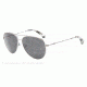 Armani EA2010 Single Vision Prescription Sunglasses EA2010-301087-57 - Lens Diameter 57 mm, Frame Color Gunmetal
