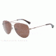 Armani EA2010 Single Vision Prescription Sunglasses EA2010-302873-57 - Lens Diameter 57 mm, Frame Color Brown
