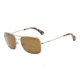 Armani EA2011 Single Vision Prescription Sunglasses EA2011-301373-56 - Lens Diameter 56 mm, Frame Color Pale Gold