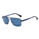 Armani EA2019 Single Vision Prescription Sunglasses EA2019-301880-58 - Lens Diameter 58 mm, Frame Color Matte Blue