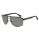 Armani EA2025 Progressive Prescription Sunglasses EA2025-300181-64 - Lens Diameter 64 mm, Frame Color Matte Black