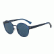 Armani EA2029 Single Vision Prescription Sunglasses EA2029-310080-48 - Lens Diameter 48 mm, Frame Color Blue Rubber