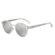 Armani EA2029 Single Vision Prescription Sunglasses EA2029-31076G-48 - Lens Diameter 48 mm, Frame Color Matte White