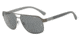 Armani EA2039 Progressive Prescription Sunglasses EA2039-300387-62 - Lens Diameter 62 mm, Frame Color Matte Gunmetal