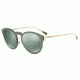 Armani EA2049 Single Vision Prescription Sunglasses EA2049-30136R-43 - Lens Diameter 43 mm, Frame Color Pale Gold