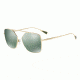 Armani EA2053 Single Vision Prescription Sunglasses EA2053-30136R-56 - Lens Diameter 56 mm, Frame Color Pale Gold