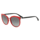 Armani EA2055 Progressive Prescription Sunglasses EA2055-320711-55 - Lens Diameter 55 mm, Frame Color Opal Red