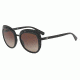Armani EA2058 Single Vision Prescription Sunglasses EA2058-300113-53 - Lens Diameter 53 mm, Frame Color Matte Black / Black