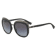 Armani EA2058 Single Vision Prescription Sunglasses EA2058-30108G-53 - Lens Diameter 53 mm, Frame Color Matte Gunmetal/Matte Black