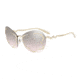 Armani EA2060 Single Vision Prescription Sunglasses EA2060-30138Z-65 - Lens Diameter 65 mm, Frame Color Pale Gold