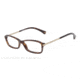 Armani EA3006 Single Vision Prescription Eyeglasses 5026-53 - Dark Havana Frame