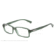 Armani EA3010 Progressive Prescription Eyeglasses 5074-52 - Dark Green Transp Frame