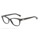 Armani EA3015 Progressive Prescription Eyeglasses 5001-51 - Matte Black/Black Frame