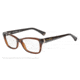 Armani EA3023F Single Vision Prescription Eyeglasses 5198-54 - Transparen Brown Frame