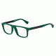 Armani EA3029 Single Vision Prescription Eyeglasses 5209-54 - Green Rubber Frame