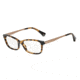 Armani EA3031 Single Vision Prescription Eyeglasses 5228-53 - Yellow Havana Frame