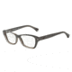 Armani EA3032 Progressive Prescription Eyeglasses 5222-52 - Transp Brown/dark Brown Frame