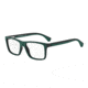 Armani EA3034 Progressive Prescription Eyeglasses 5232-55 - Green/rubber Black Frame