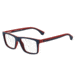 Armani EA3034 Progressive Prescription Eyeglasses 5325-53 - Blue/Red Rubber Frame