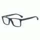 Armani EA3034 Progressive Prescription Eyeglasses 5615-55 - Top Blue On Green Rubber Frame