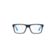 Armani EA3034 Progressive Prescription Eyeglasses, 55mm, Blue Rubber, EA3034-5650-55-PRO